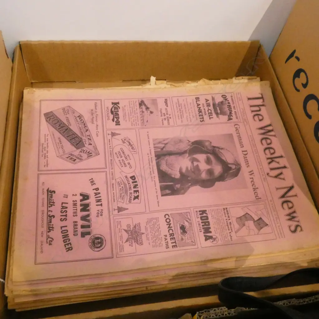 24 1943 (WWII0 WEEKLY NEWS: INCLS PHOTOS OF DAM BUSTERS Image 1++