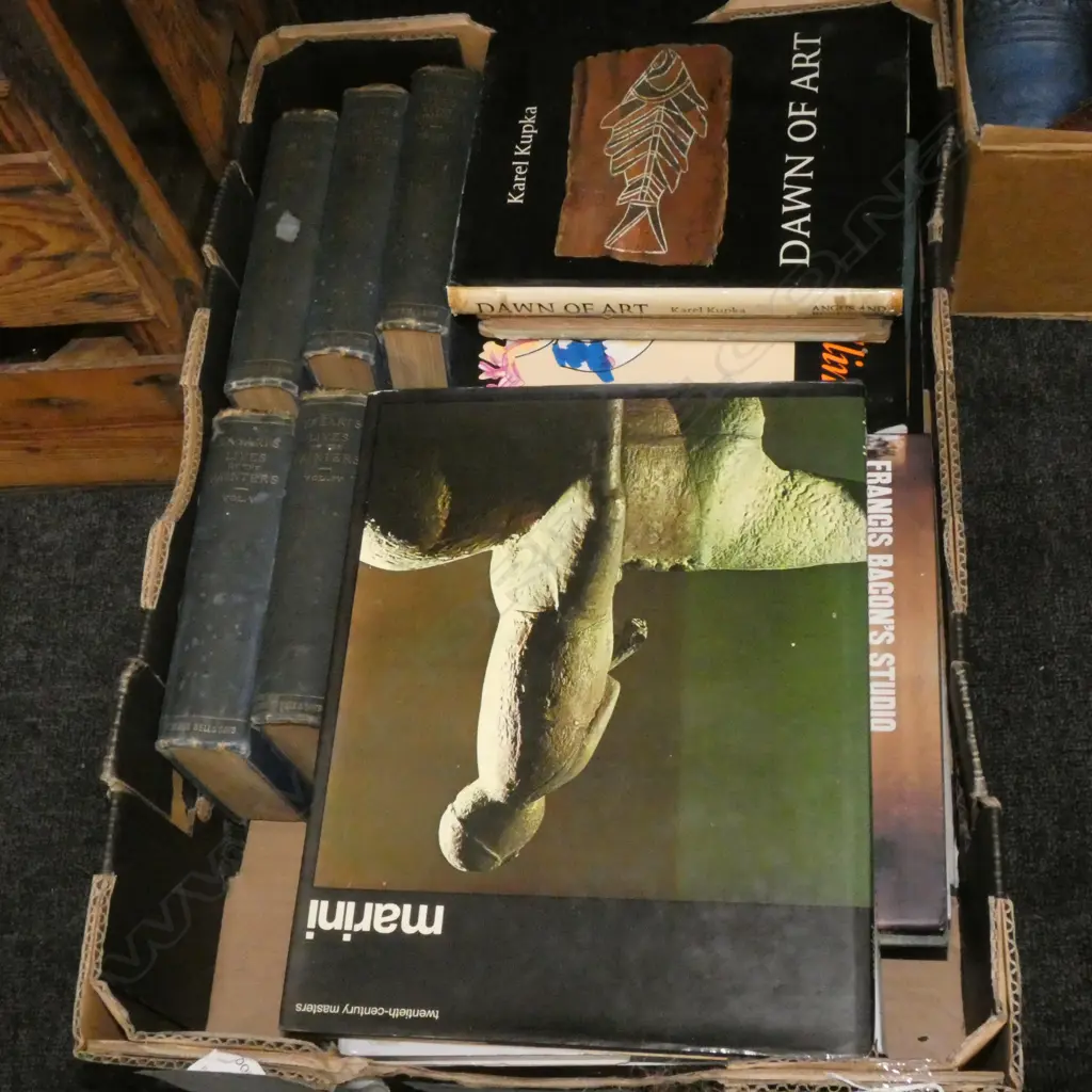 LOT ASST ART RELATED BOOKS Image 1++