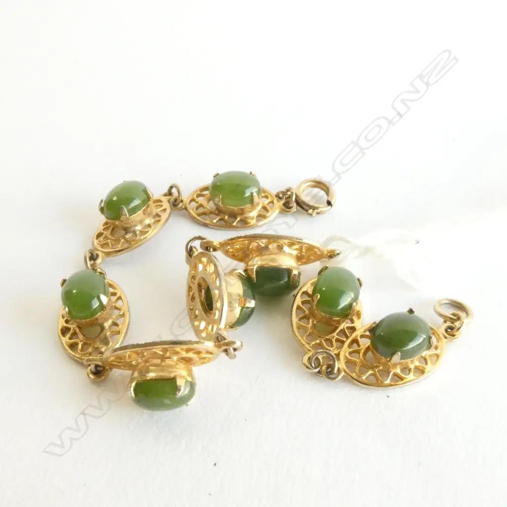 COSTUME GREENSTONE BRACELET L. 170MM Image 1++