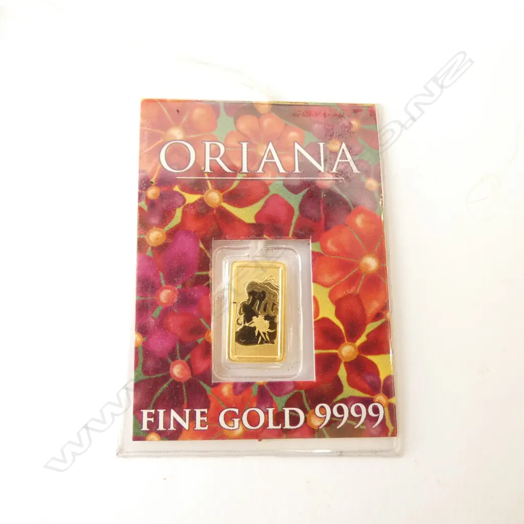 PURE GOLD BAR, PERTH MINT, 1 GRAM Image 1++