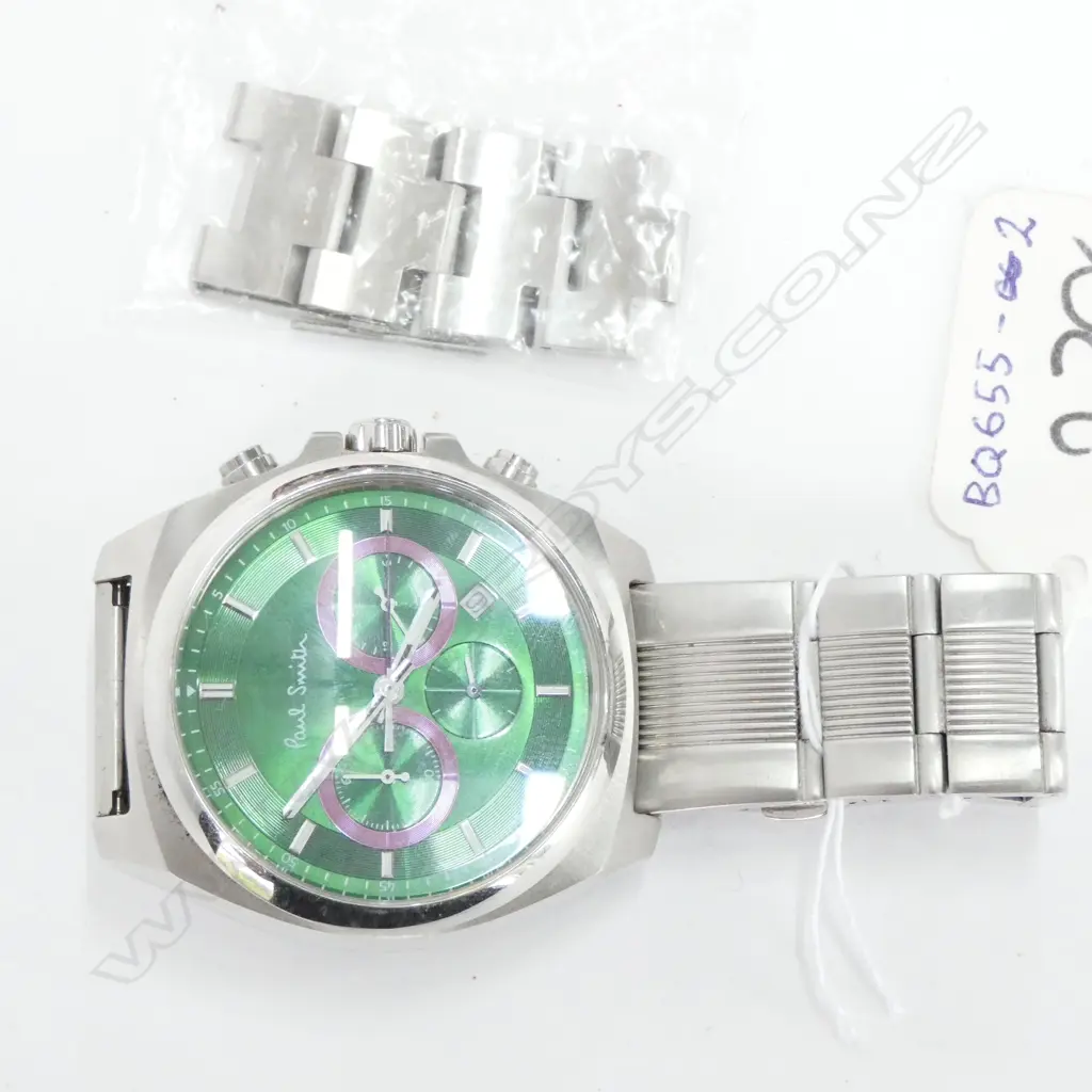 PAUL SMITH WATCH W/ STRAP ADJUSTERS Image 1++