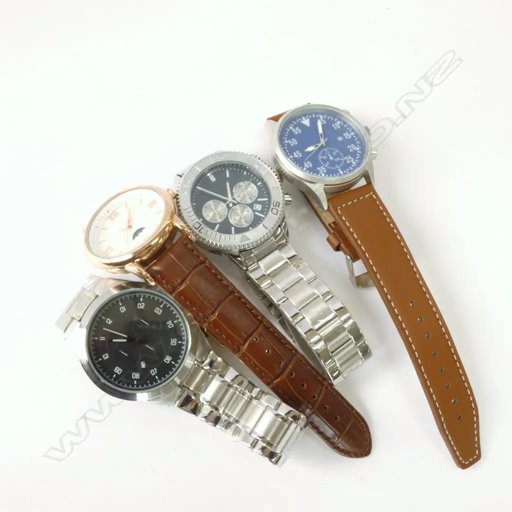 4 MENS DRESS WATCHES  Image 1++