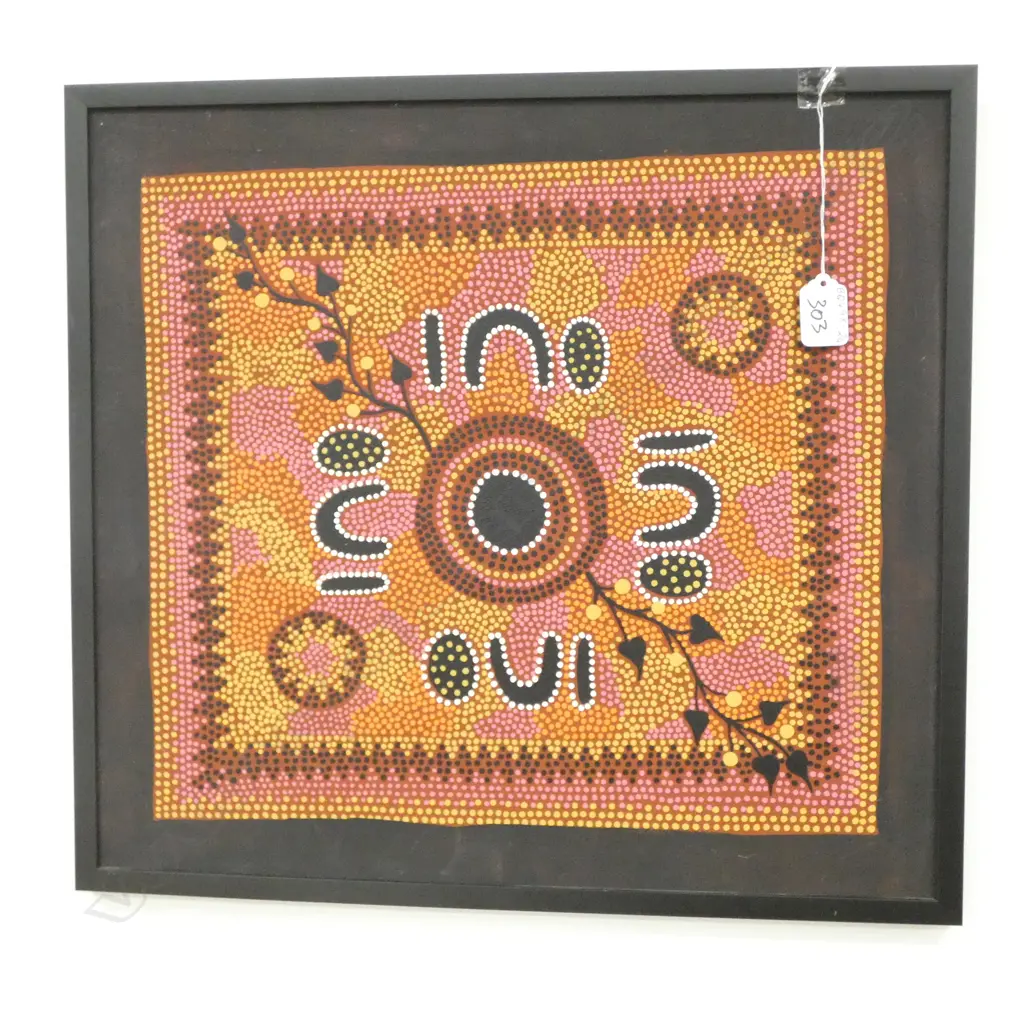 'WILD ORANGE' BY JIM 'BOONGAR' EDWARDS 350 X 390MM Image 1++