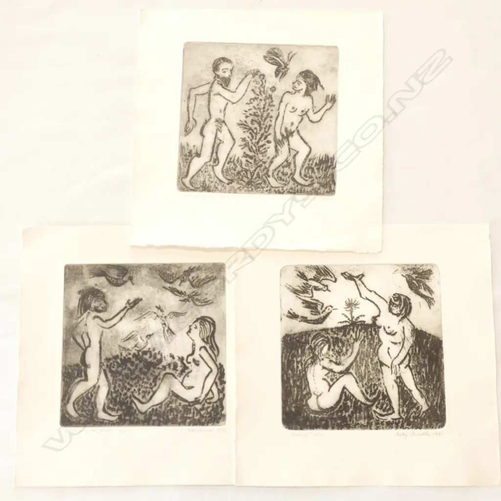 THREE BETTY BEADLE PRINTS Image 1++