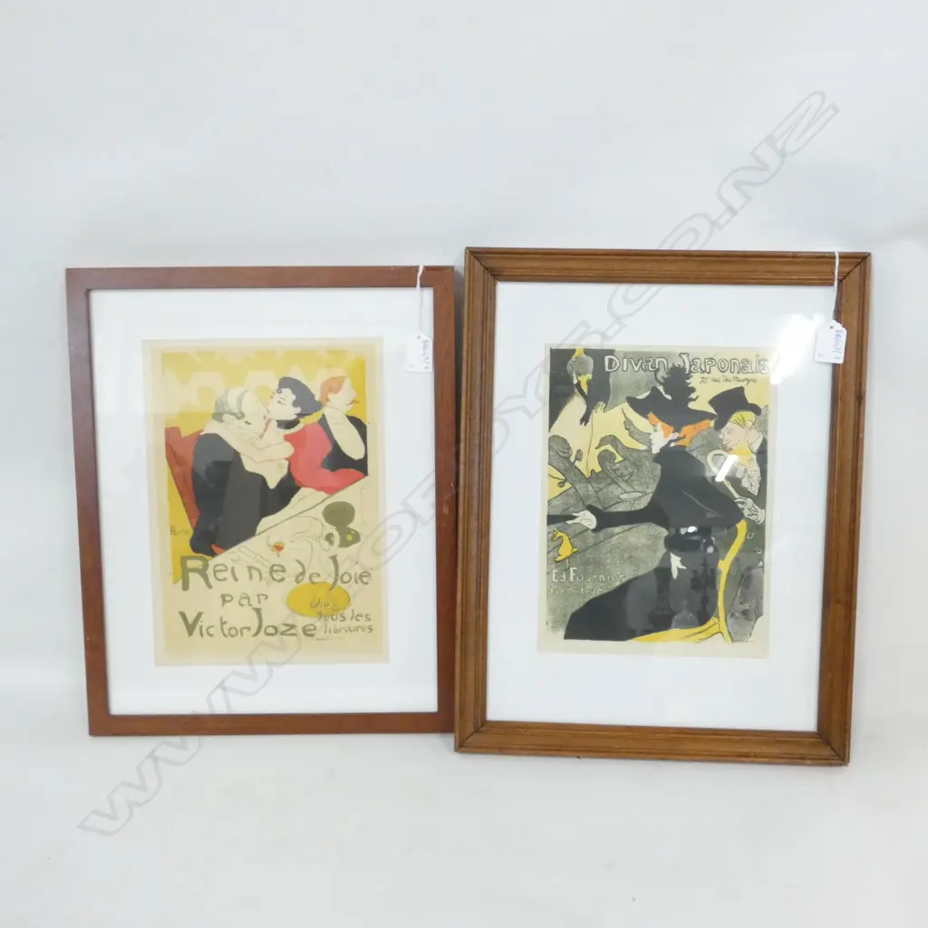 2 FRENCH LITHOGRAPHS BY ANDRE SAURET PARIS 1950 295 X 215MM Image 1++