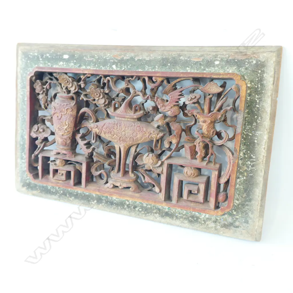 CHINESE WOODEN PANEL L 250 MM Image 1++