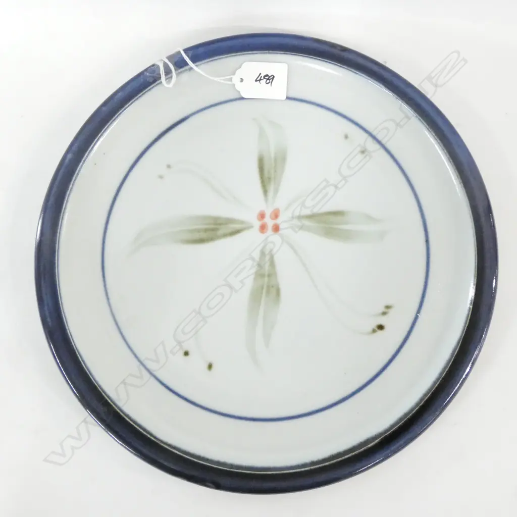 LG GREG BARRON PLATE - IMPRESSED MARK. DIA. 285MM Image 1++
