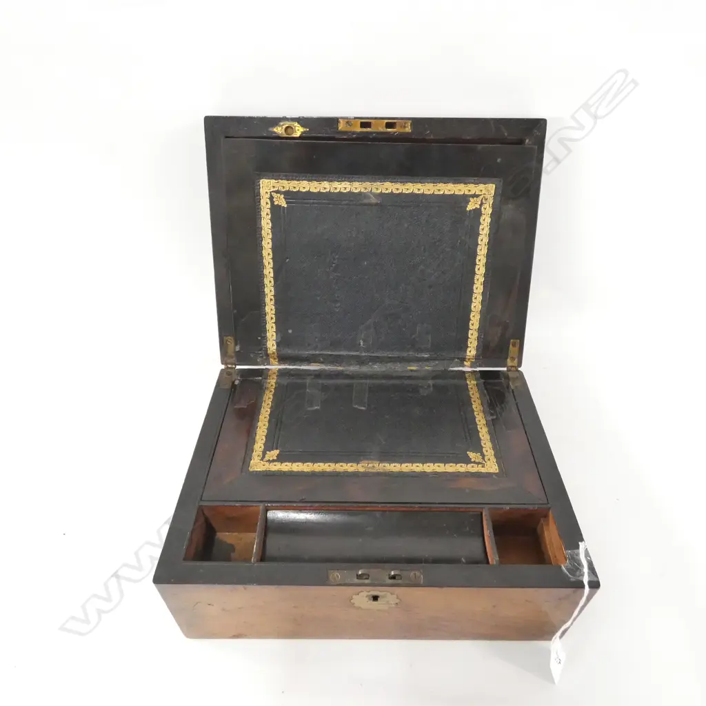 ANTIQUE OAK WRITING SLOPE  Image 1++