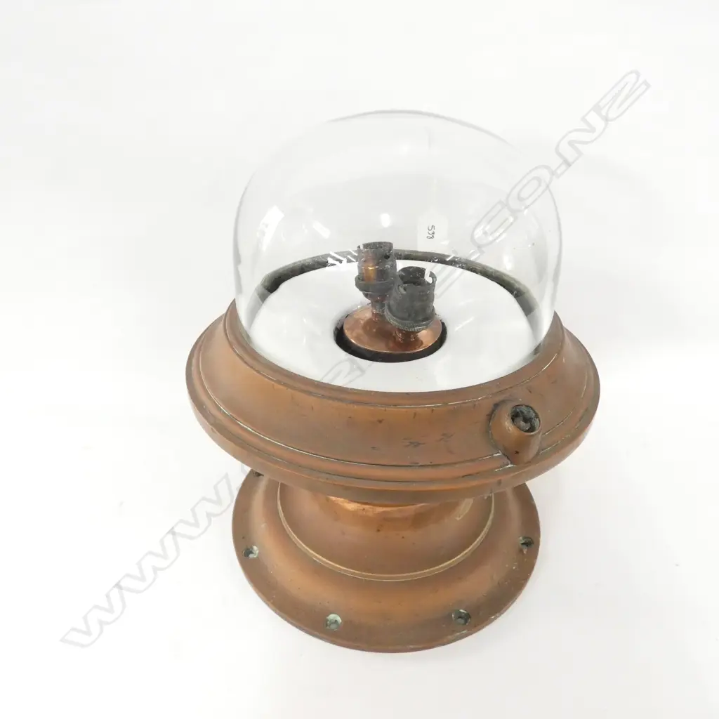 BRONZE PORTHOLE LAMP H. 300MM Image 1++