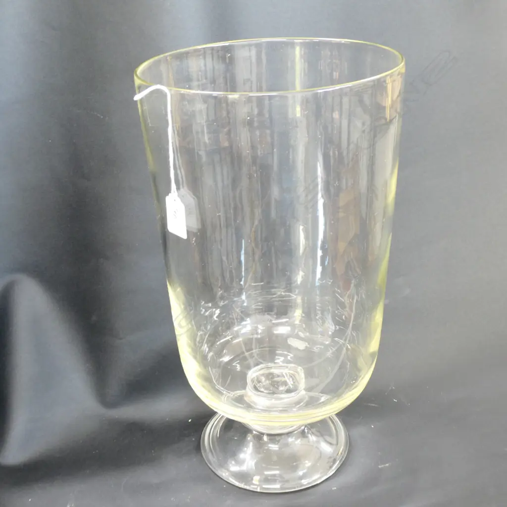 LARGE GLASS VASE H. 390MM Image 1++