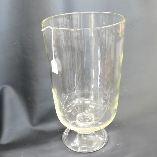 LARGE GLASS VASE H. 390MM
