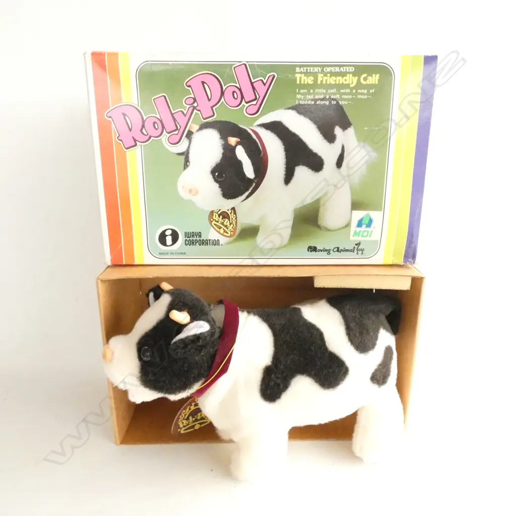 VINTAGE FRIENDLY CALF BATTERY OPERATED TOY & MIXED EPHEMERA & MEDAL COLLECTIONS Image 1++