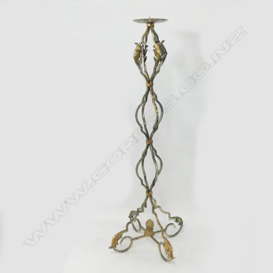 METAL CANDLESTICK H 870 MM