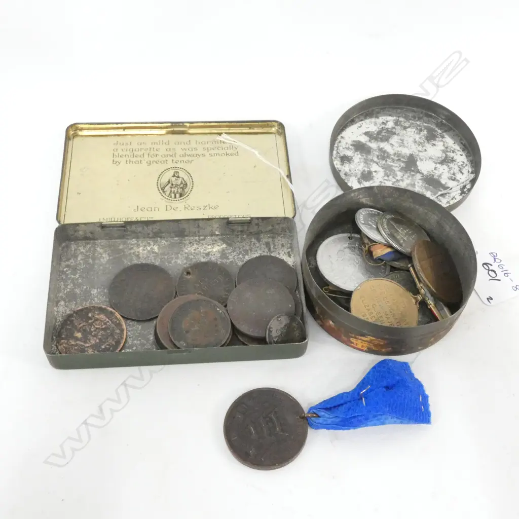 TIN OLD COPPER COINS  Image 1++