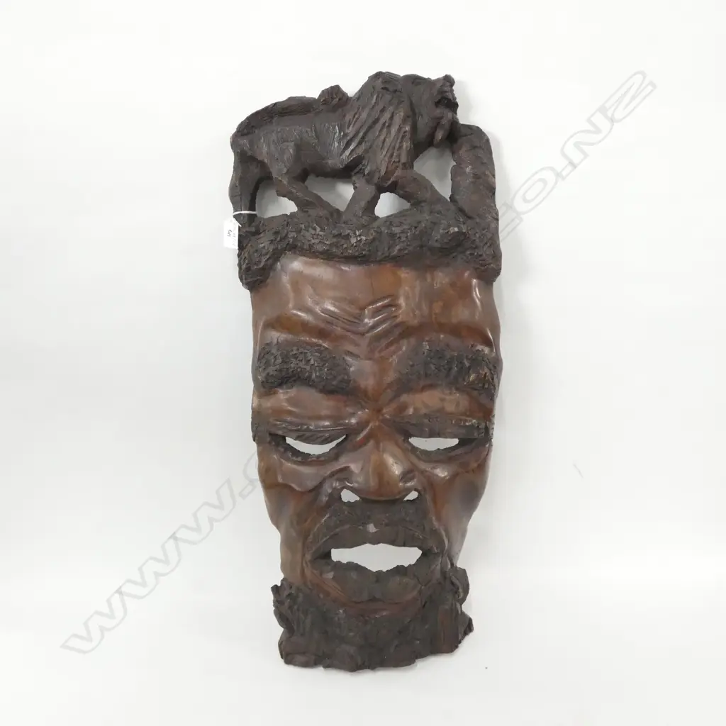 AFRICAN WALL CARVING H. 670MM Image 1++