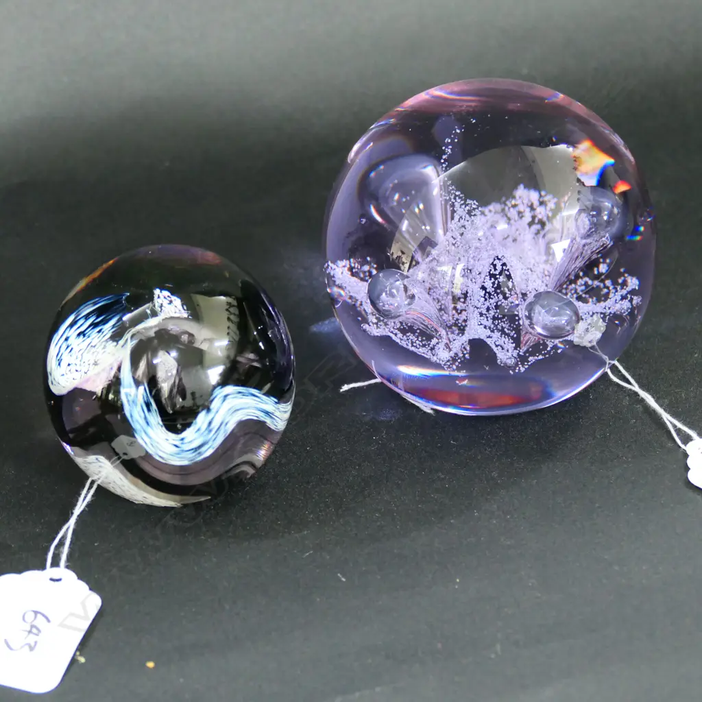 PR CAITHNESS GLASS PAPERWEIGHTS - LARGEST H. 80MM Image 1++