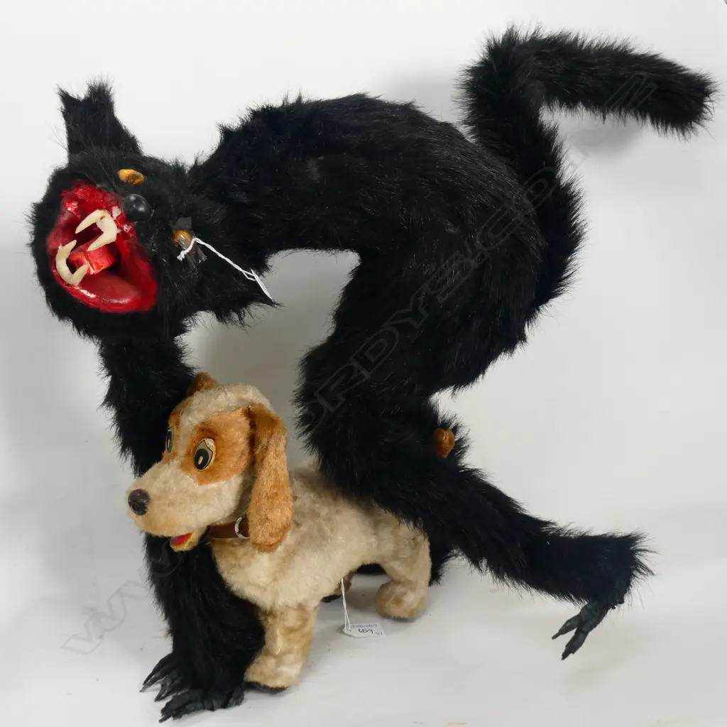 JAPANESE TOY DOG + LOUIS WAIN STYLE CAT Image 1++