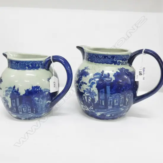 2 REPRO MASONS JUGS 