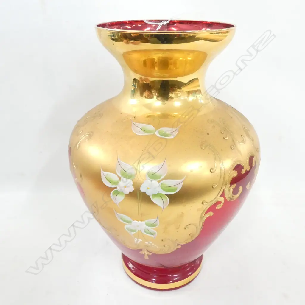 LARGE VENETIAN GLASS VASE H320 MM Image 1++