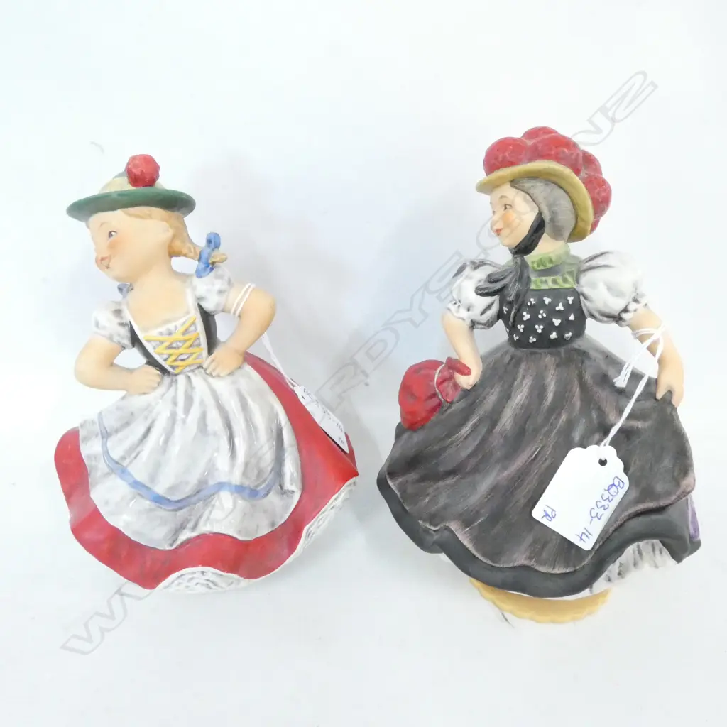PR GOEBEL HUMMEL MUSICAL FIGURES, C1967 FF293 & FF301 C1968 H. 180MM Image 1++