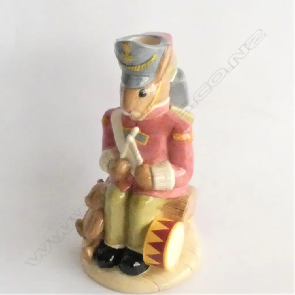 LG ROYAL DOULTON LTD ED. BUNNYKINS CLASSICS FIGURINE 'TOY SOLDIER' H. 175MM Image 1++