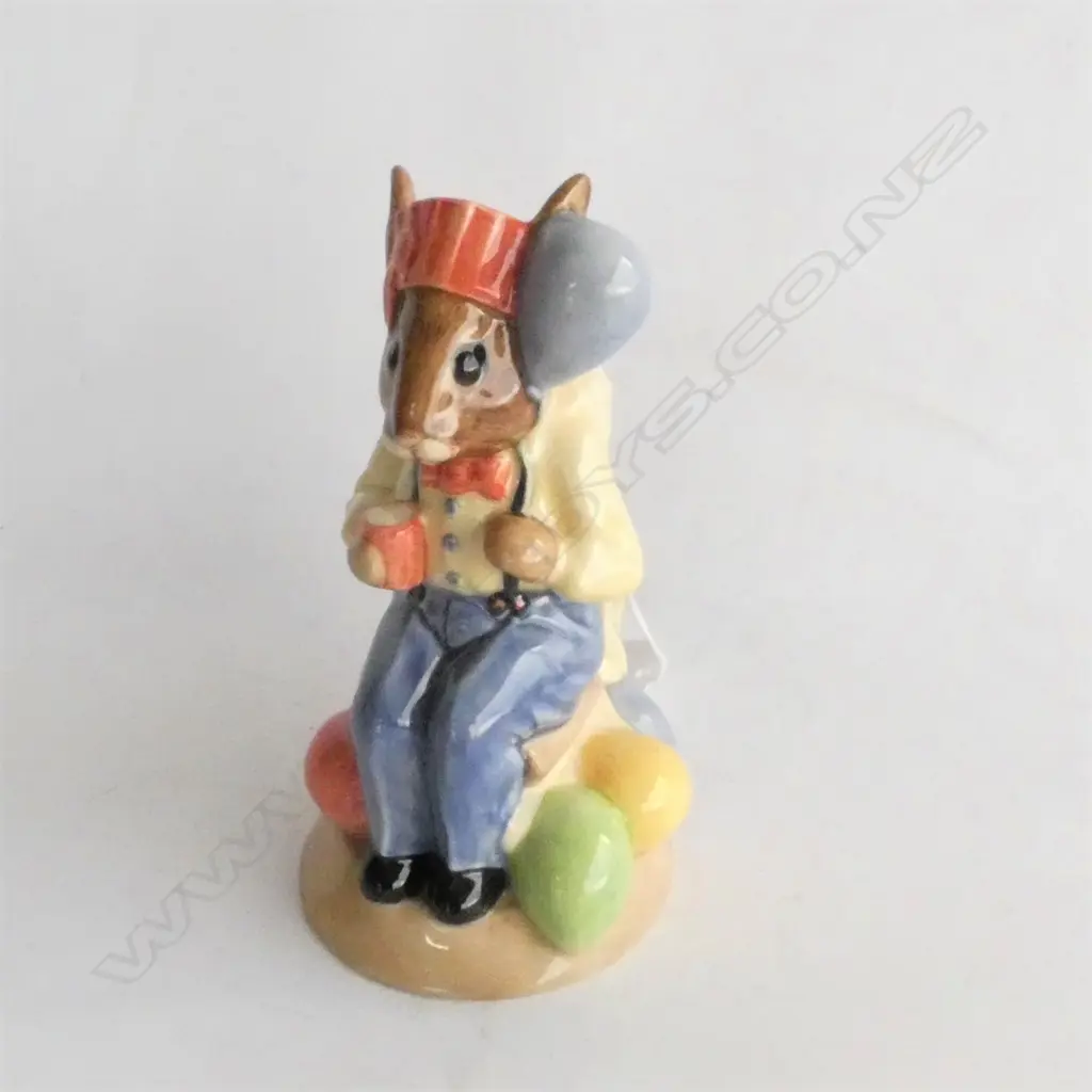 LG ROYAL DOULTON LTD ED. BUNNYKINS CLASSICS FIGURINE 'PARTY TIME'' H. 145MM Image 1++