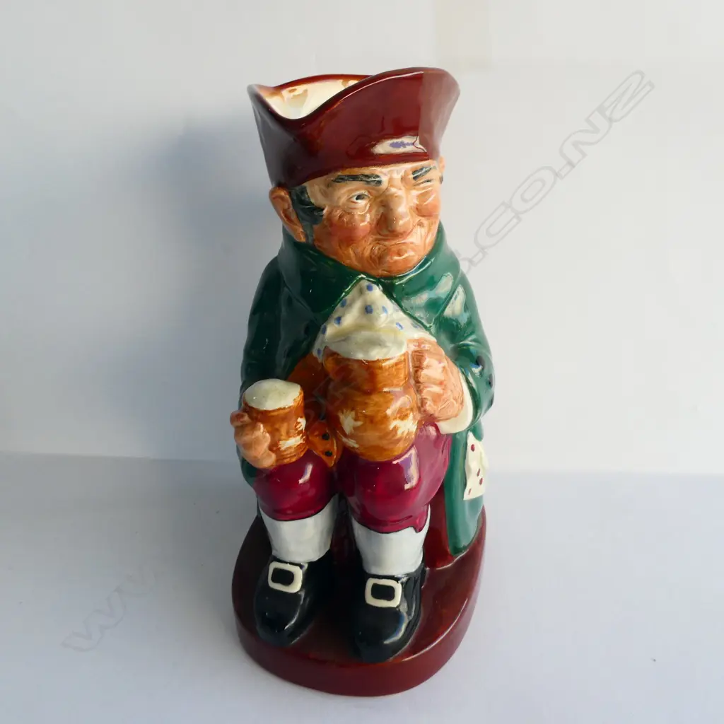ROYAL DOULTON LG CHARACTER JUG 'OLD CHARLIE' H. 220MM Image 1++