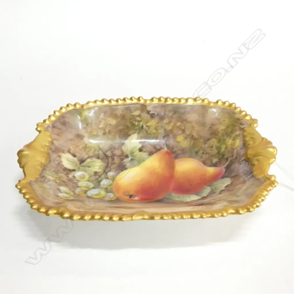 R/WORCESTER H/PAINTED DISH W 170 MM Image 1++