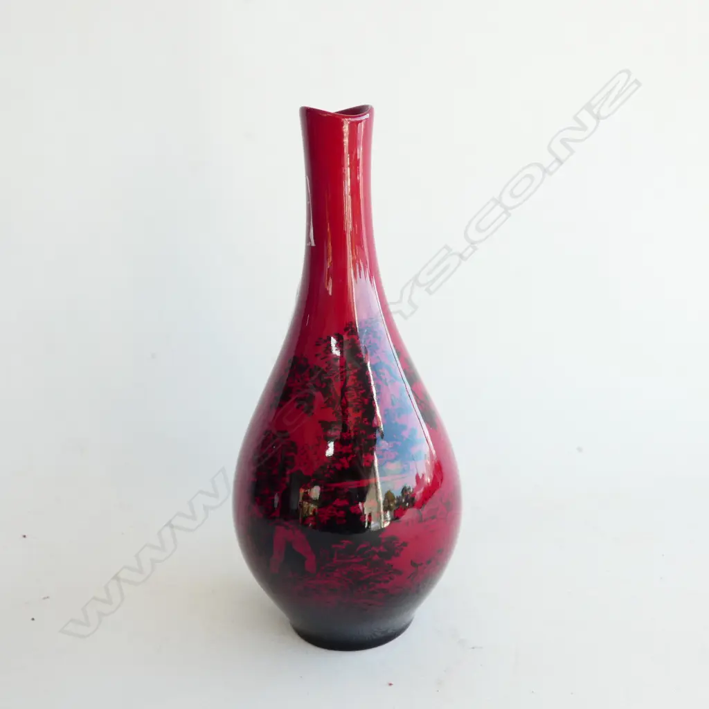 R/DOULTON FLAMBE VASE H 210 MM Image 1++
