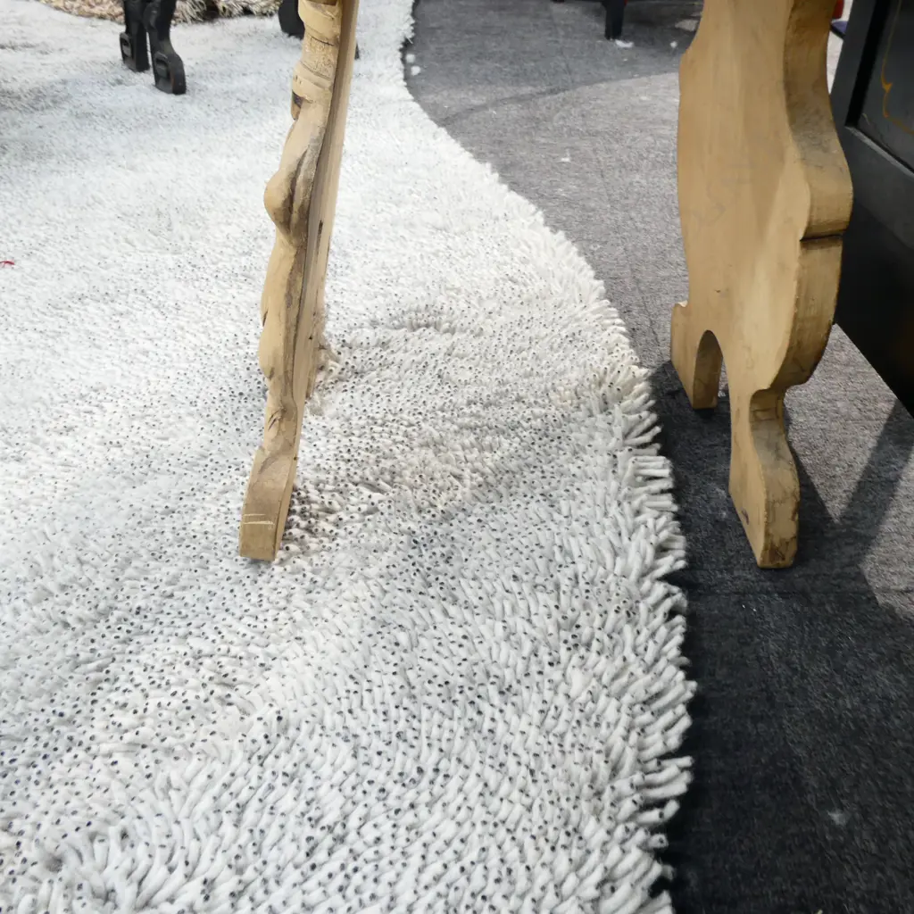 VERY LGE CONTEMPORARY OVAL RUG L. 6600MM Image 1++