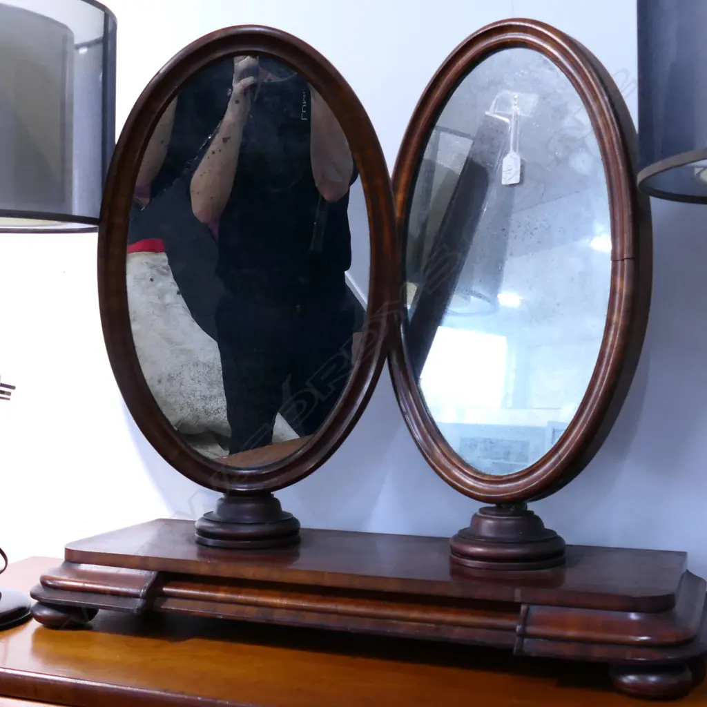 DOUBLE TABLE TOP MIRROR AF H. 700MM Image 1++
