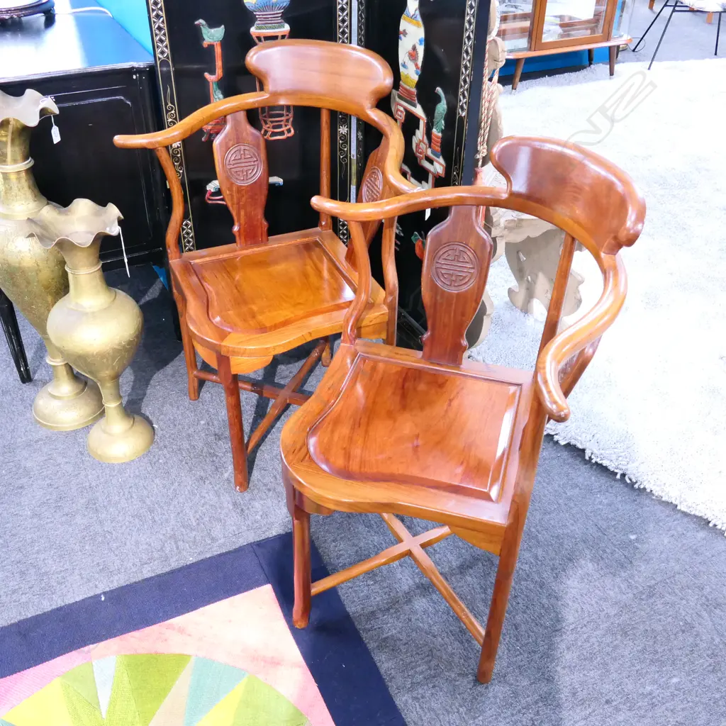 PR CHINESE ROSEWOOD CHAIRS  Image 1++