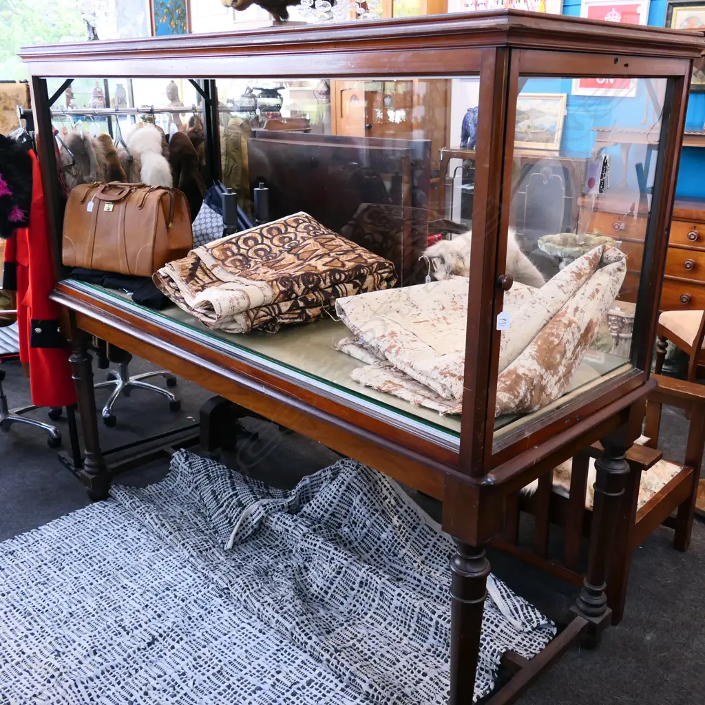 VICTORIAN DISPLAY CABINET H. 1770MM Image 1++