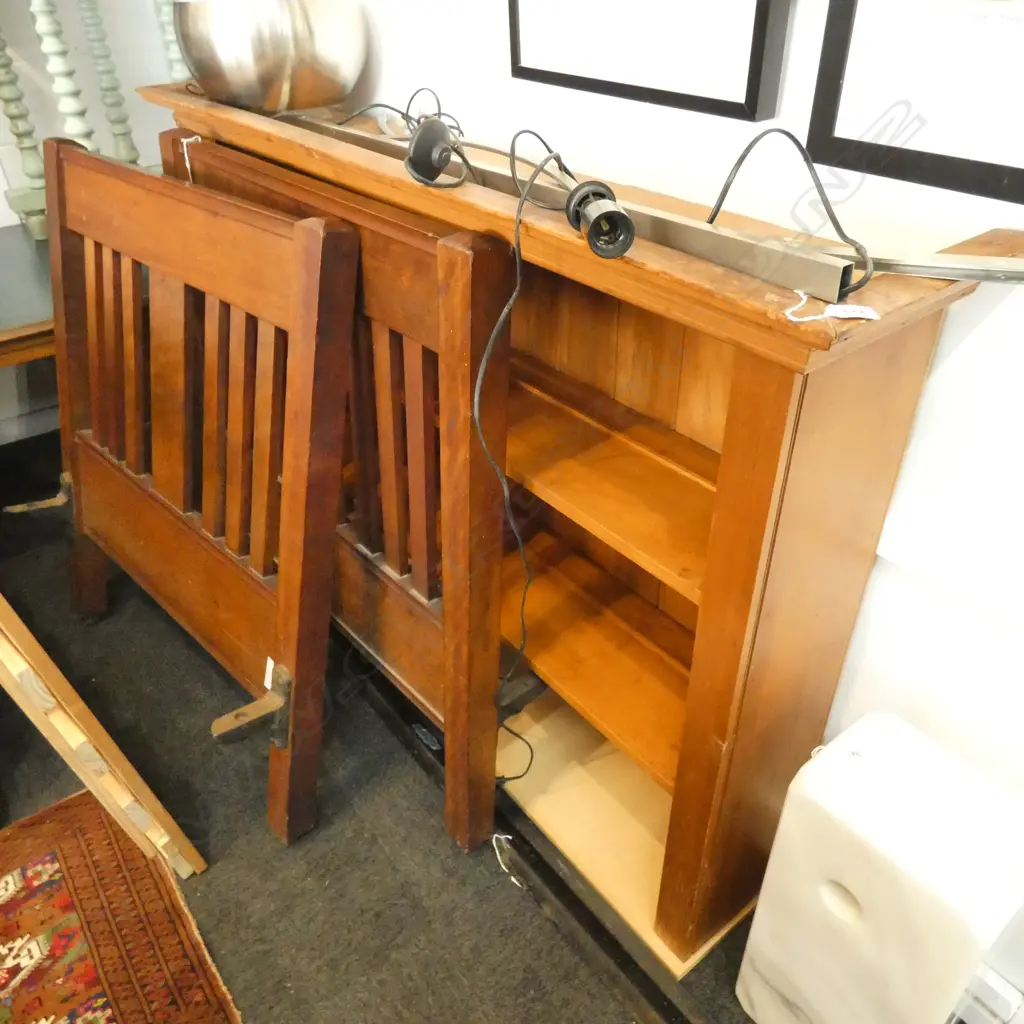 WOODEN BOOKSHELF BASE PLY H. 1130MM W. 1610MM Image 1++