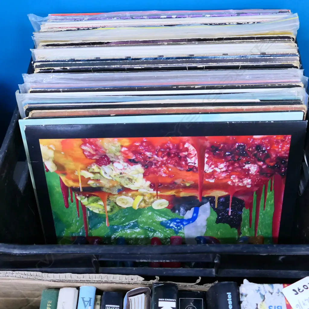 BOX LOT ASST. RECORDS Image 1++