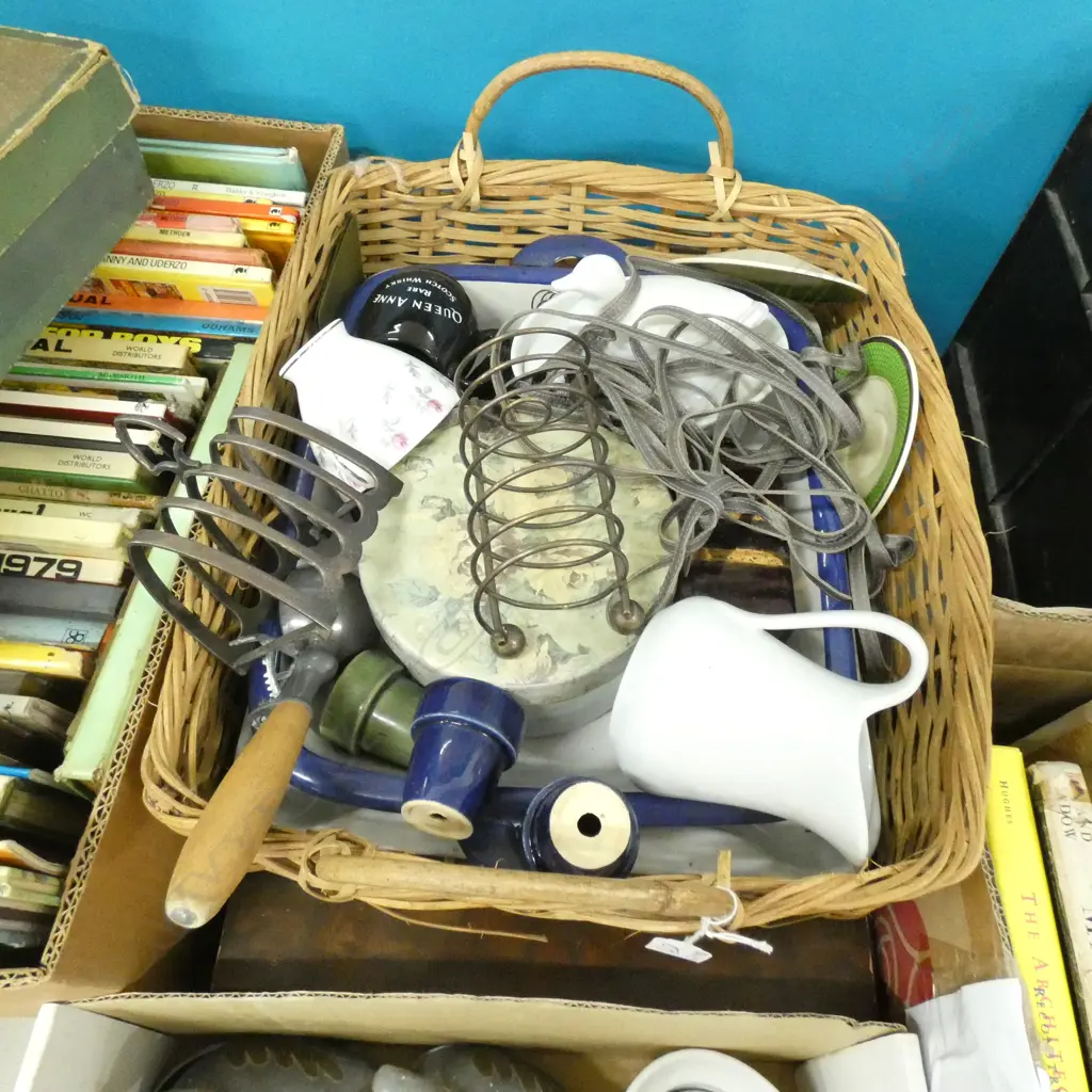 BASKET OF KITCHENWARE  Image 1++