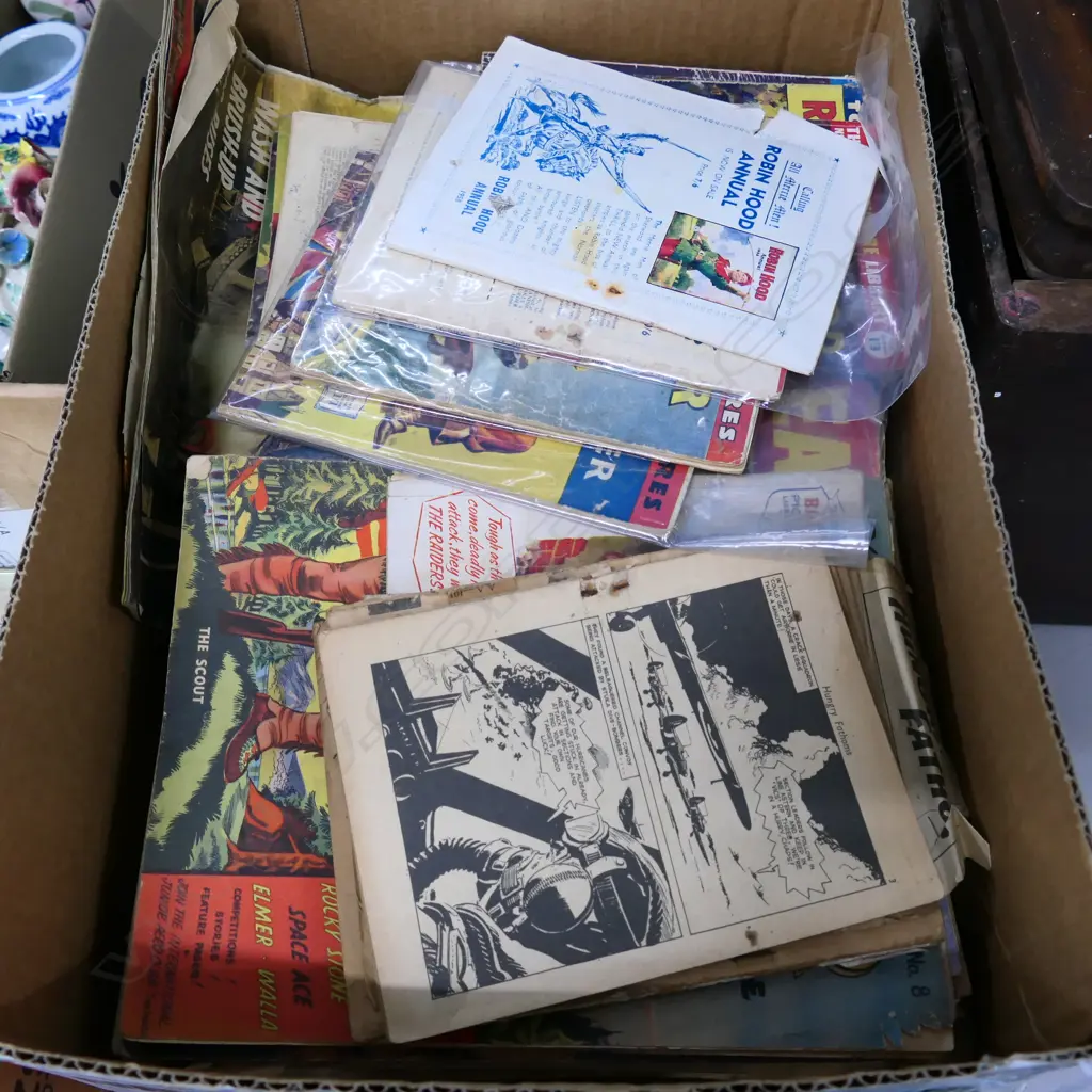LOT ASST CLASSIC COMICS ETC Image 1++