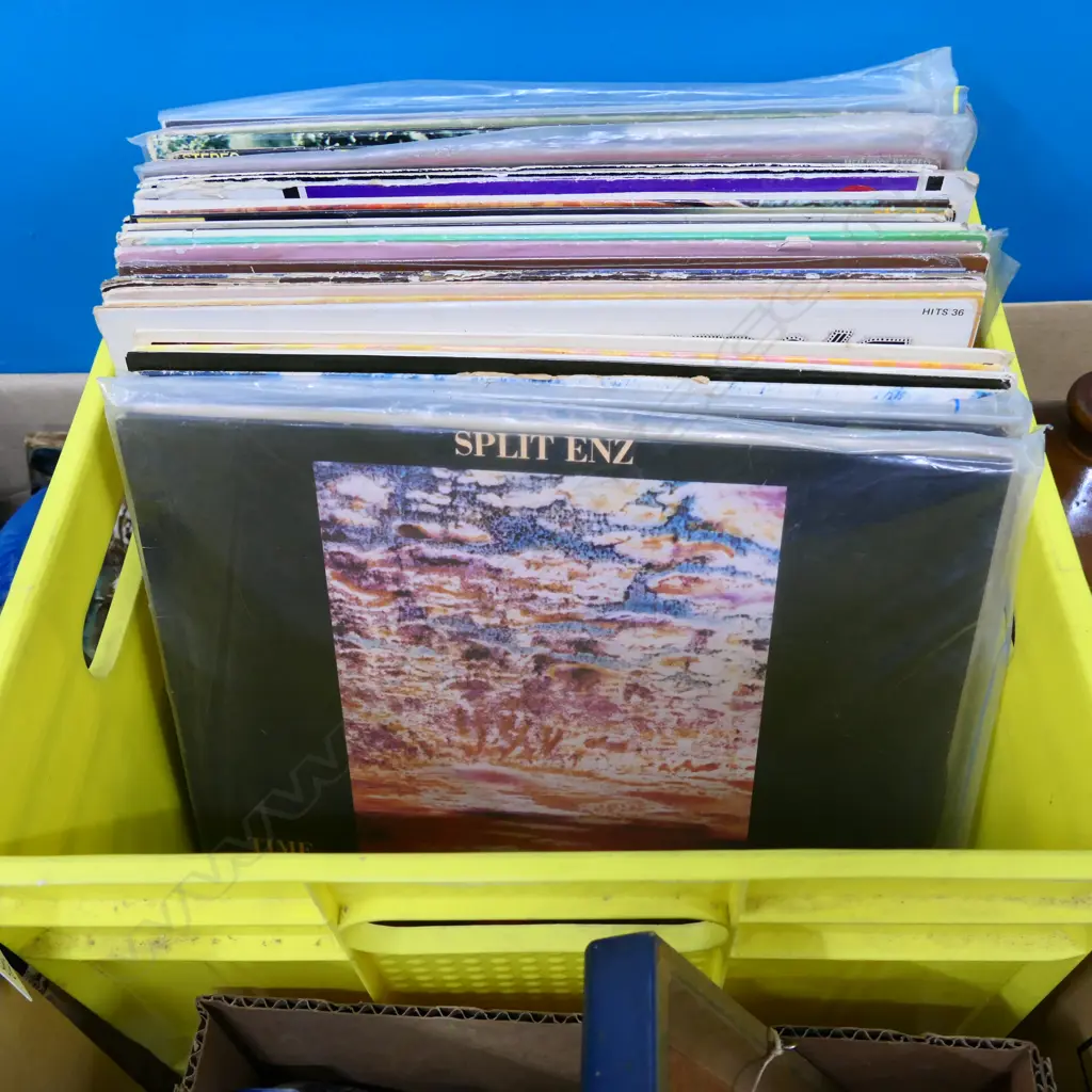 BOX LOT ASST. RECORDS  Image 1++