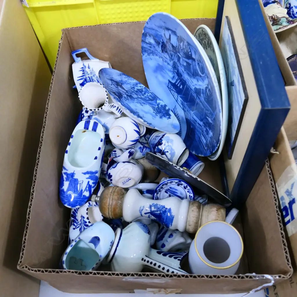 LARGE LOT OF ASST DELFT WARE Image 1++
