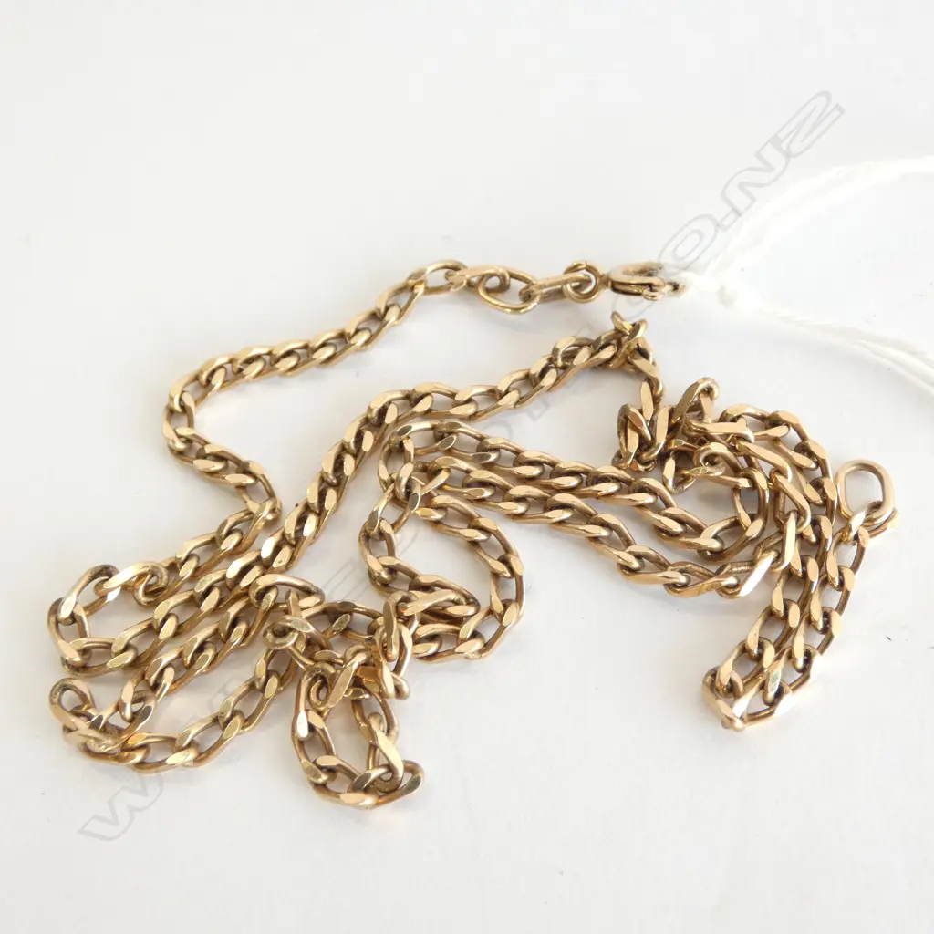 9CT GOLD CHAIN BRACELET 4.6G Image 1++