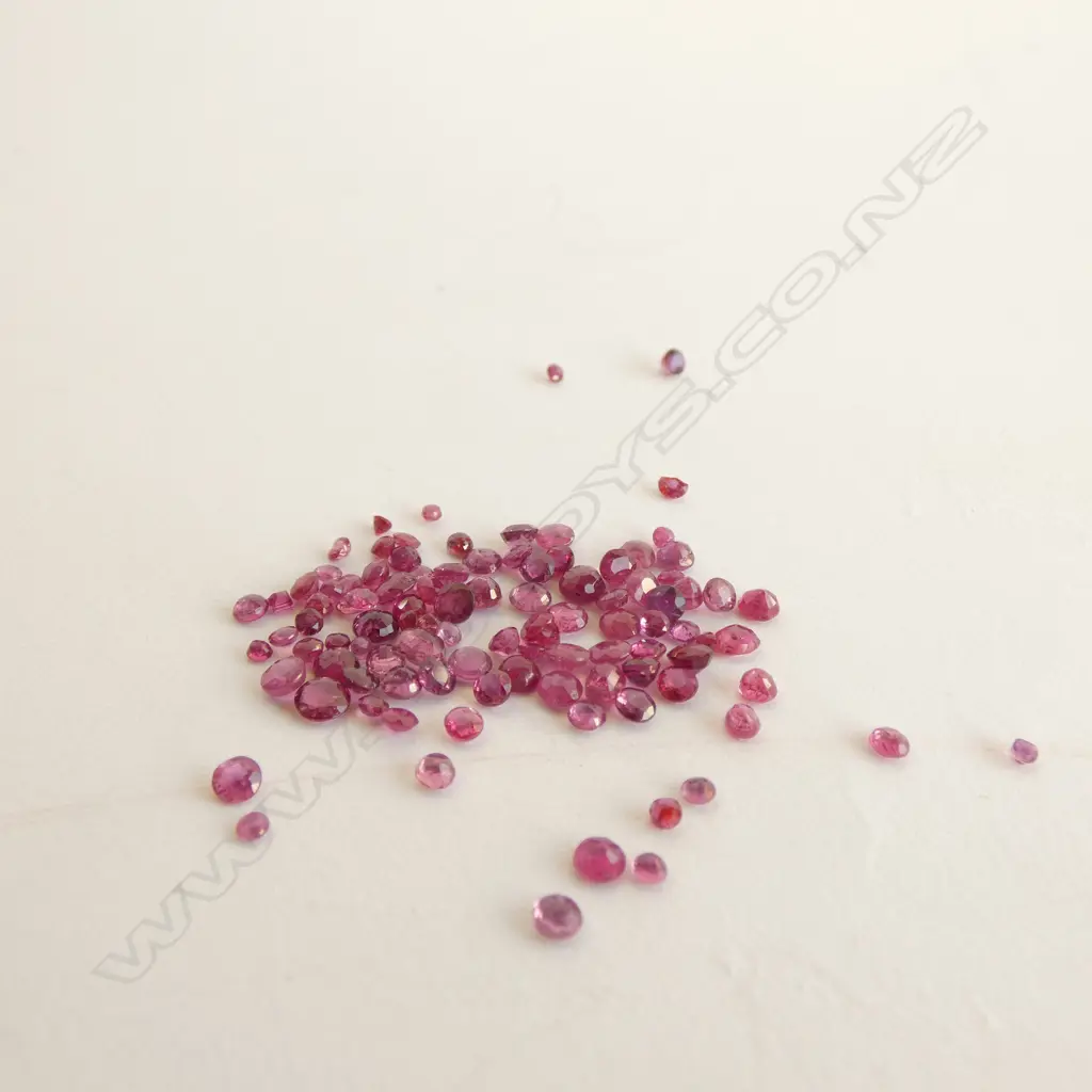 10 CT FACETED RUBIES Image 1++
