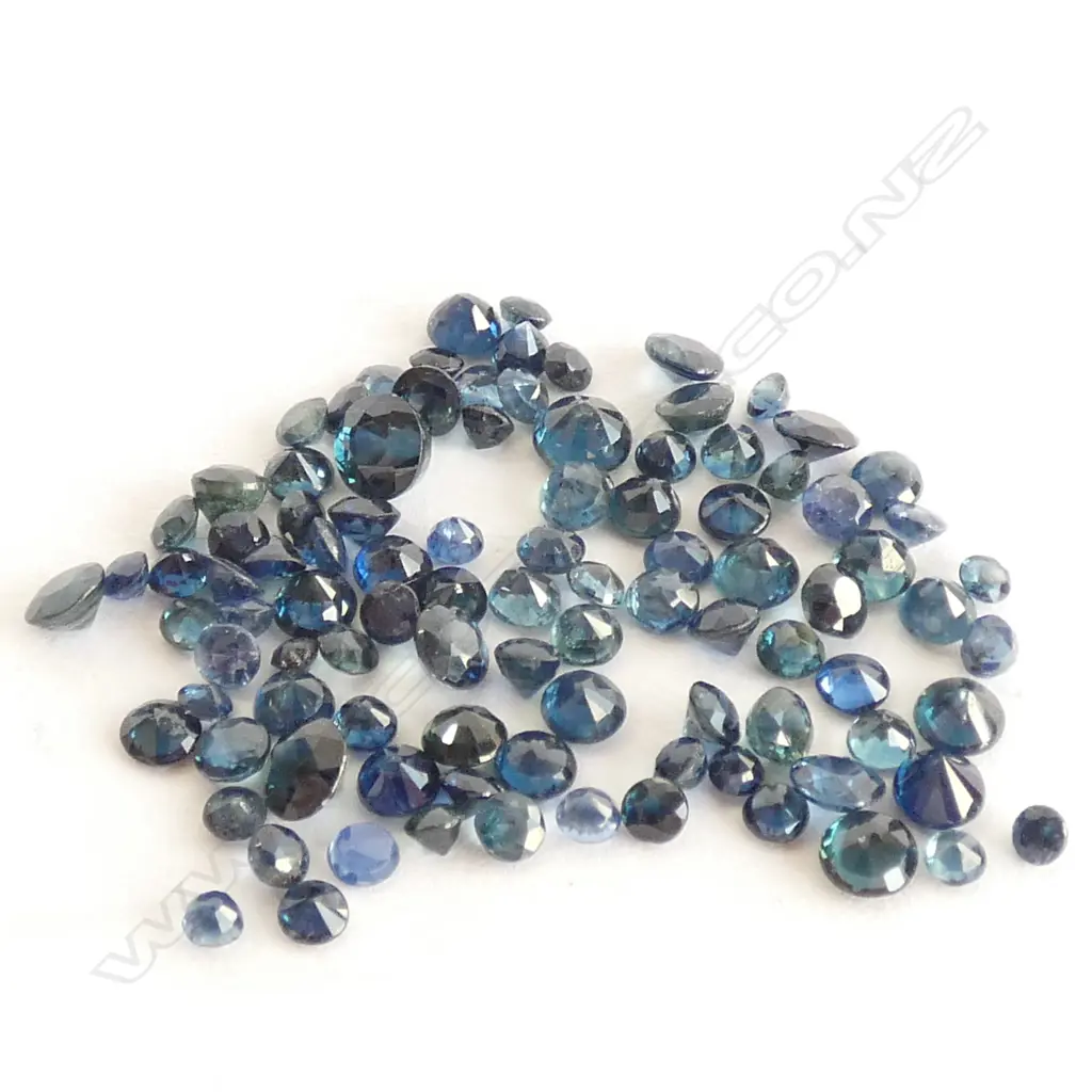10 CT FACETED SAPPHIRES  Image 1++