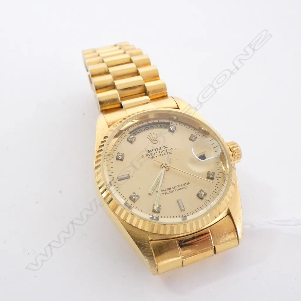 MEN'S REPLICA GOLD ROLEX WATCH  Image 1++