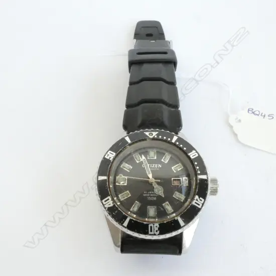 GENTS CITIZEN SPORT DIVERS WATCH, AUTOMATIC