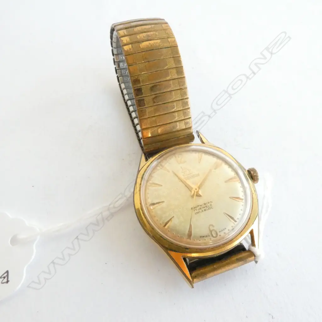 GENTS WRISTWATCH, UNICORN, WAS A ROLEX BRAND, WIND UP, NEEDS ATTENTION Image 1++