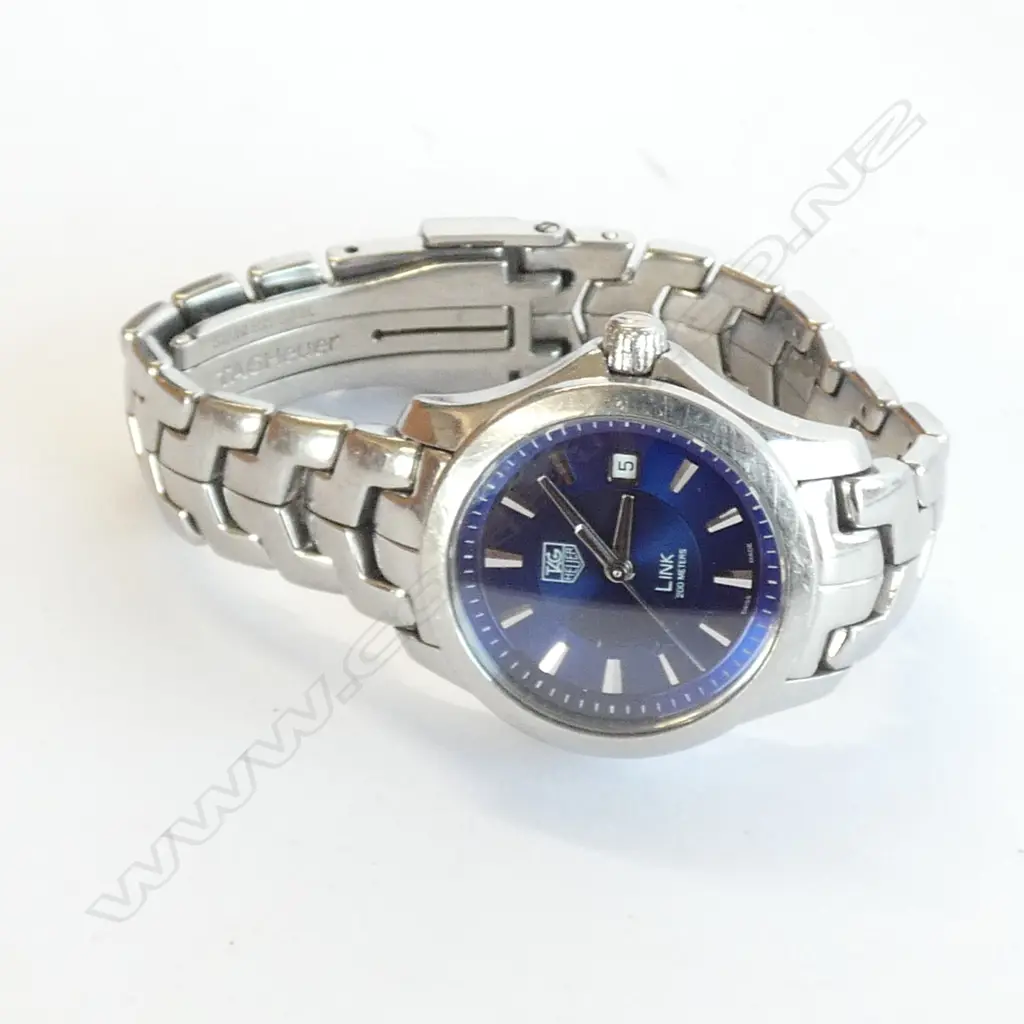 AUTHENTIC TAG HEUER LADY’S LINK WRISTWATCH RRP $1300 Image 1++