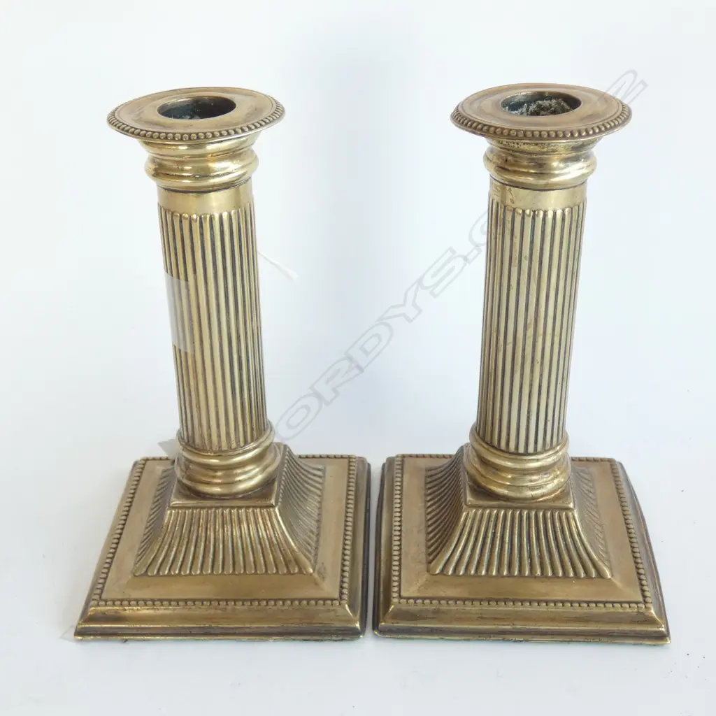 PR BRASS CANDLESTICKS H. 155MM Image 1++