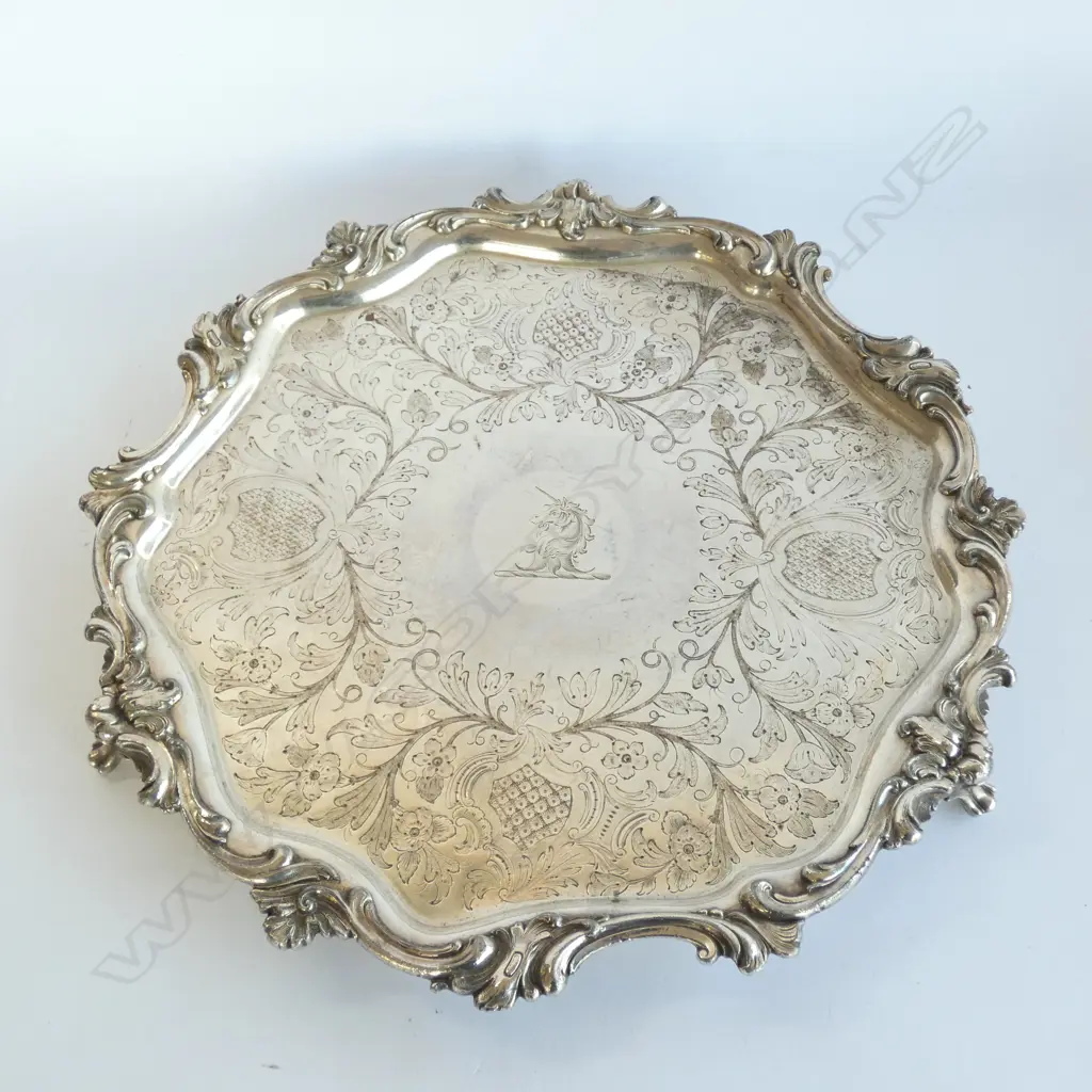 SHEFFIELD PLATE TRAY Image 1++