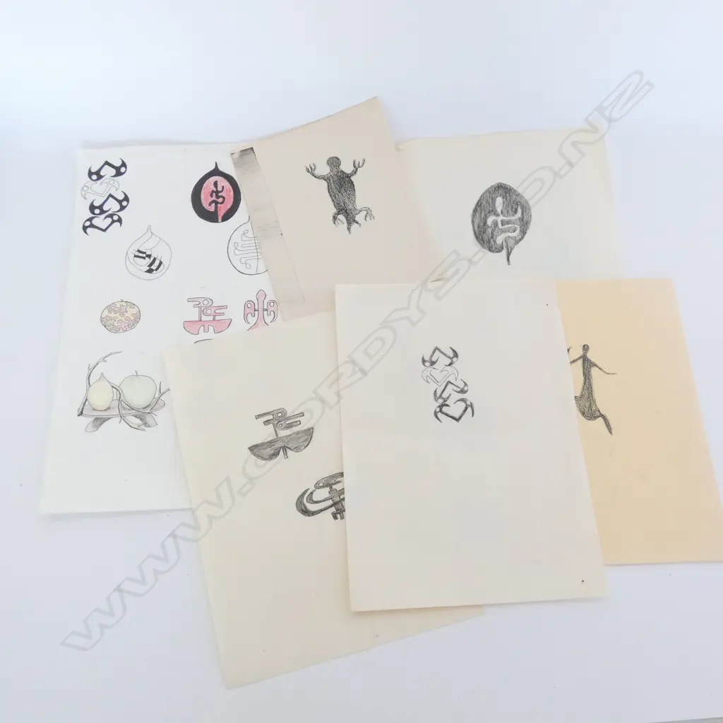 6 SKETCHES AFTER THEO SCHOON Image 1++