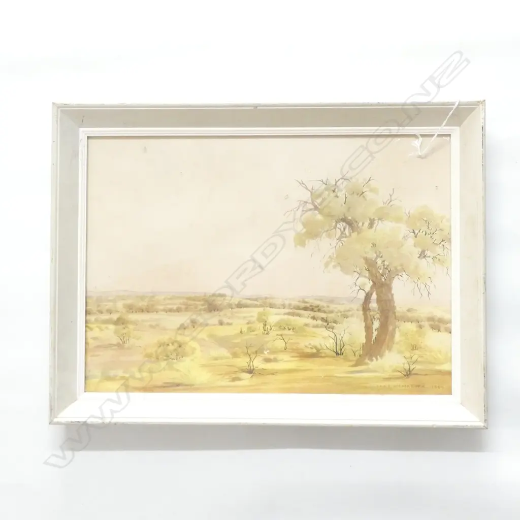 VINTAGE PRINT MT. SONDER MACDONNELL RANGE N.TERR. ALBERT NAMATJIRA L.440mm Image 1++